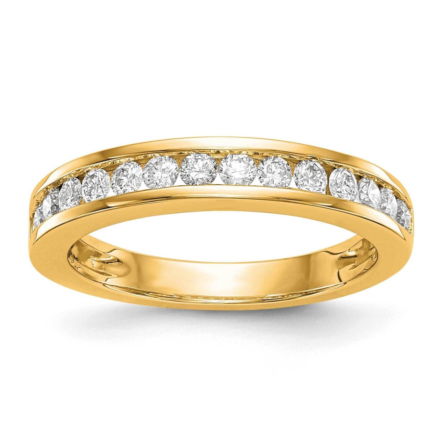 Diamond Wedding Band 14k Gold RM2669B-050-YAA