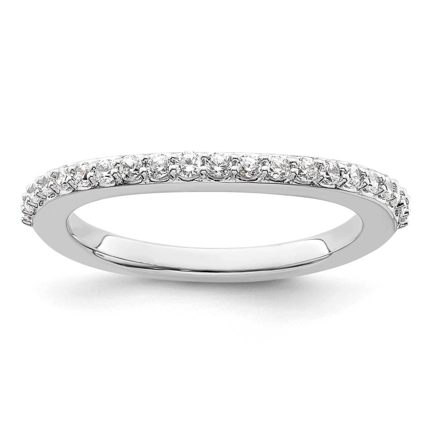 1/3 Carat Diamond Contoured Complete Wedding Band 14k White Gold RM2335B-036-WAA, MPN: RM2335B-036-…