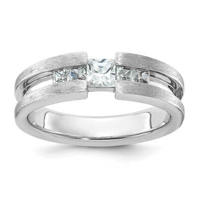 Ibgoodman Men&#39;s Diamond Ring Mounting 14k White Gold B63739-4W by IBGoodman, MPN: B63739-4W,