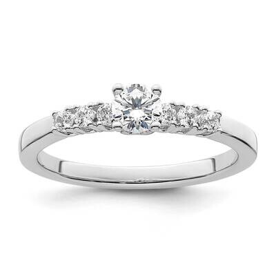 Diamond Semi-Mount Engagement Ring 14k White Gold RM2772E-017-WAA, MPN: RM2772E-017-WAA,