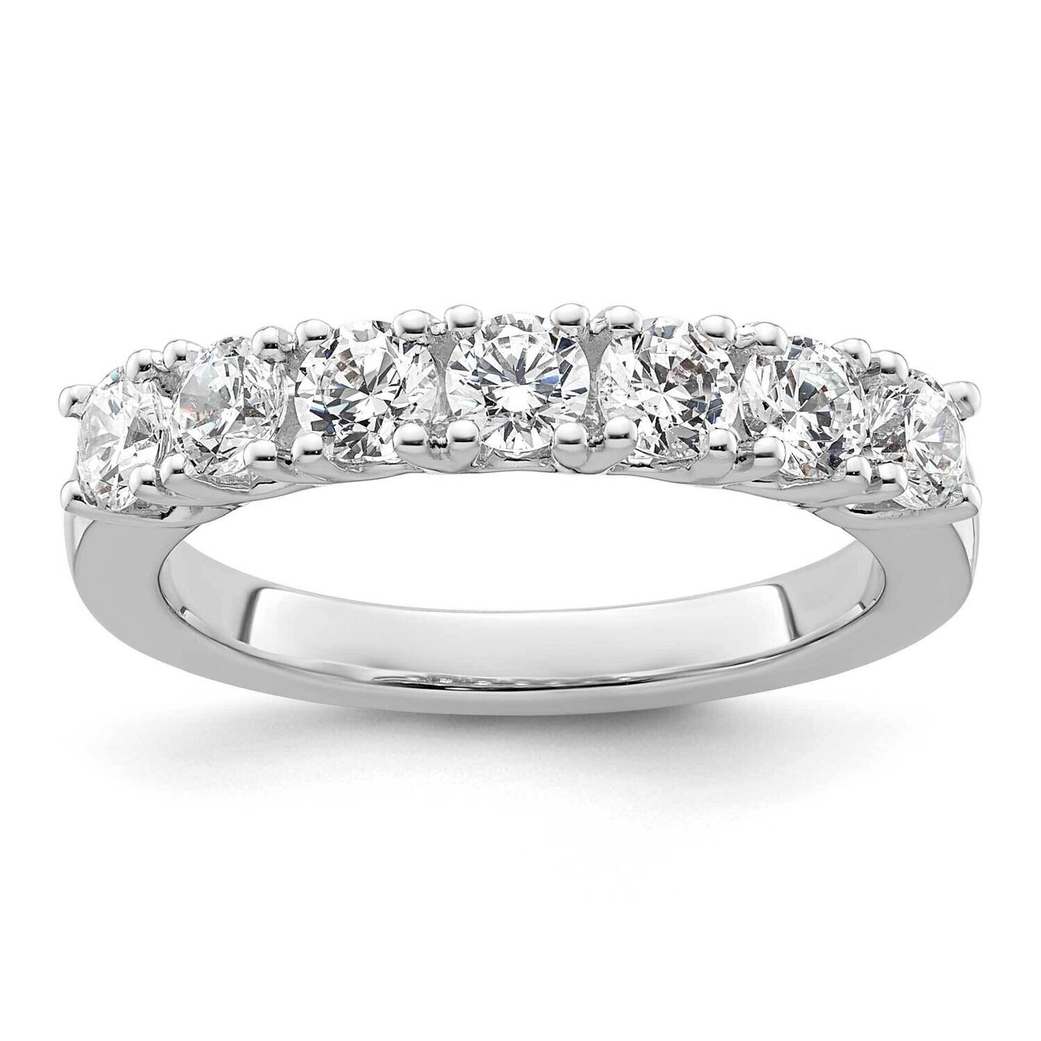 1 Carat Diamond Complete Wedding Band 14k White Gold RM2772B-105-WAA