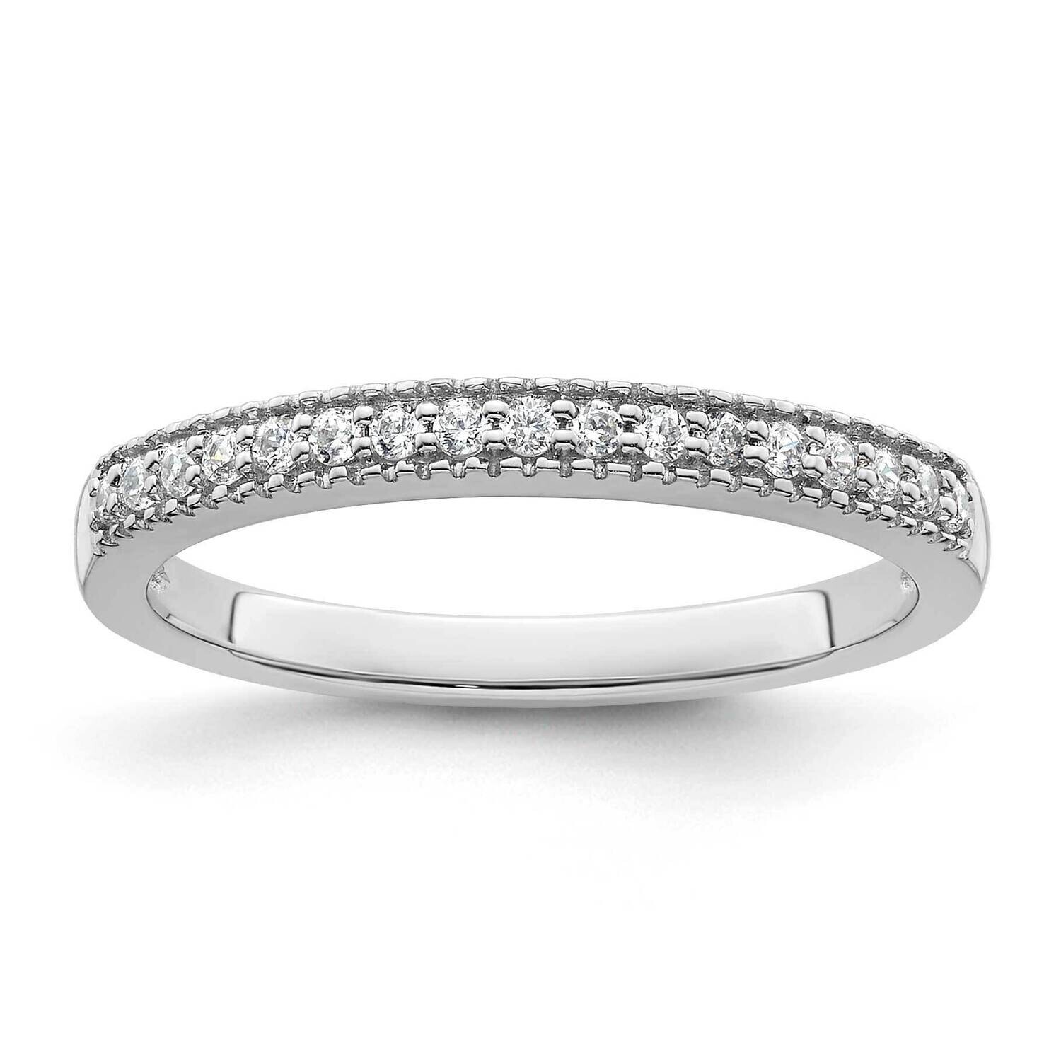 1/6 Carat Diamond Complete Wedding Band 14k White Gold RM2280B-017-WAA, MPN: RM2280B-017-WAA,