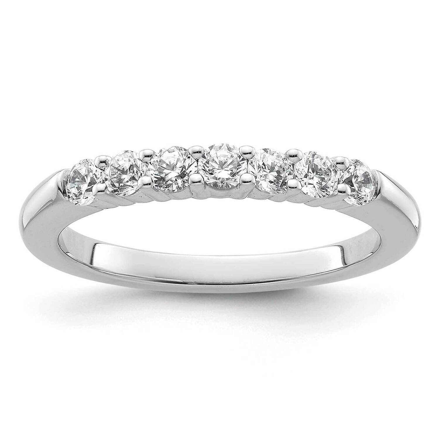 1/2 Carat Diamond Complete Wedding Band 14k White Gold RM2754B-045-WAA, MPN: RM2754B-045-WAA,