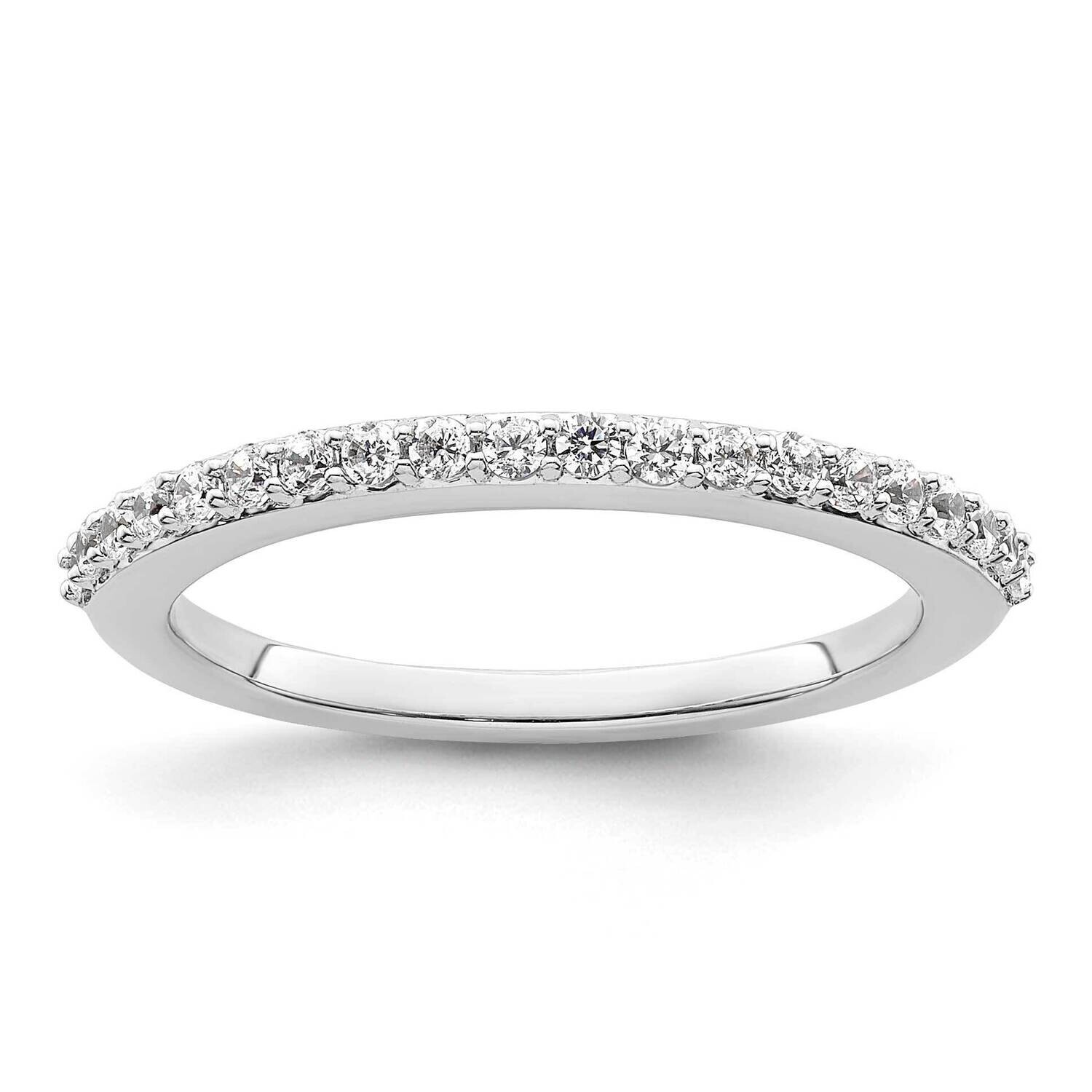 1/3 Carat Diamond Complete Wedding Band 14k White Gold RM2341B-030-WAA, MPN: RM2341B-030-WAA,