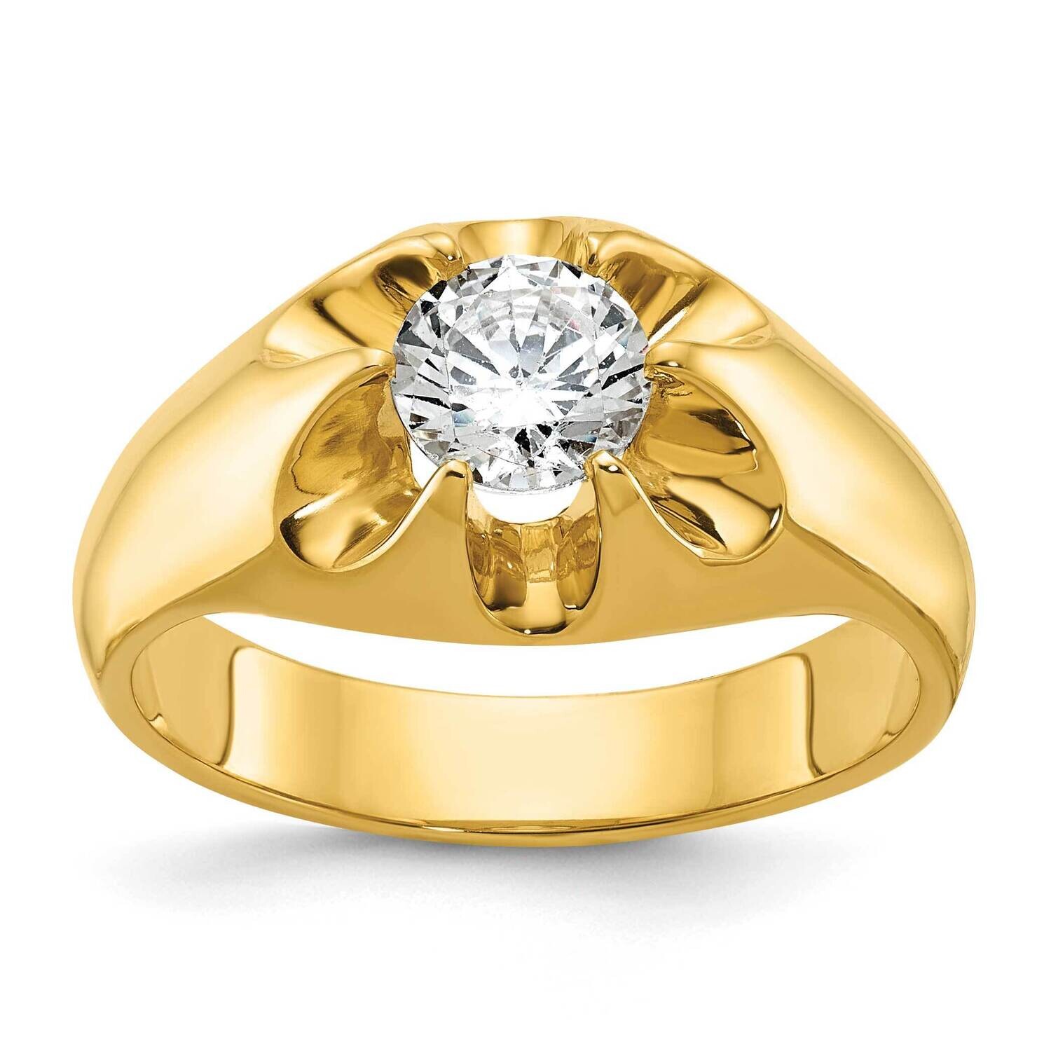 Ibgoodman Men's Diamond Ring Mounting 14k Gold B04568-4Y