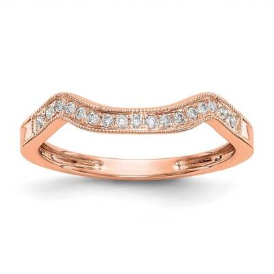 Diamond Wedding Band 14k Rose Gold RM2397B-011-RAA, MPN: RM2397B-011-RAA,