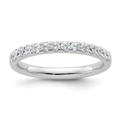 1/2 Carat Diamond Complete Wedding Band 14k White Gold RM2076B-035-WAA, MPN: RM2076B-035-WAA,