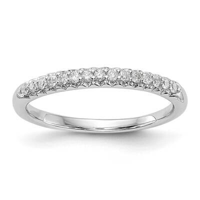 1/6 Carat Diamond Complete Wedding Band 10k White Gold RM2787B-016-0WAA, MPN: RM2787B-016-0WAA,