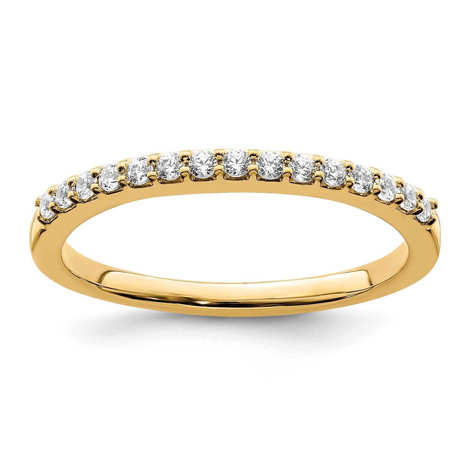 1/5 Carat Diamond Complete Wedding Band 14k Gold RM7890B-018-YAA, MPN: RM7890B-018-YAA,