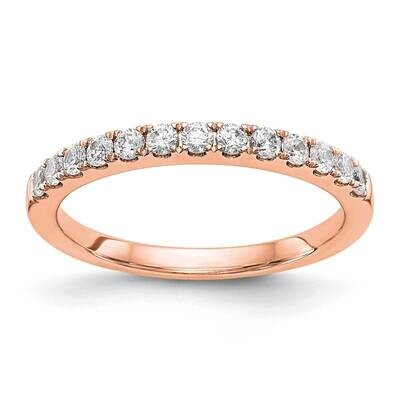 Diamond Wedding Band 14k Rose Gold RM2932B-030-RAA, MPN: RM2932B-030-RAA,