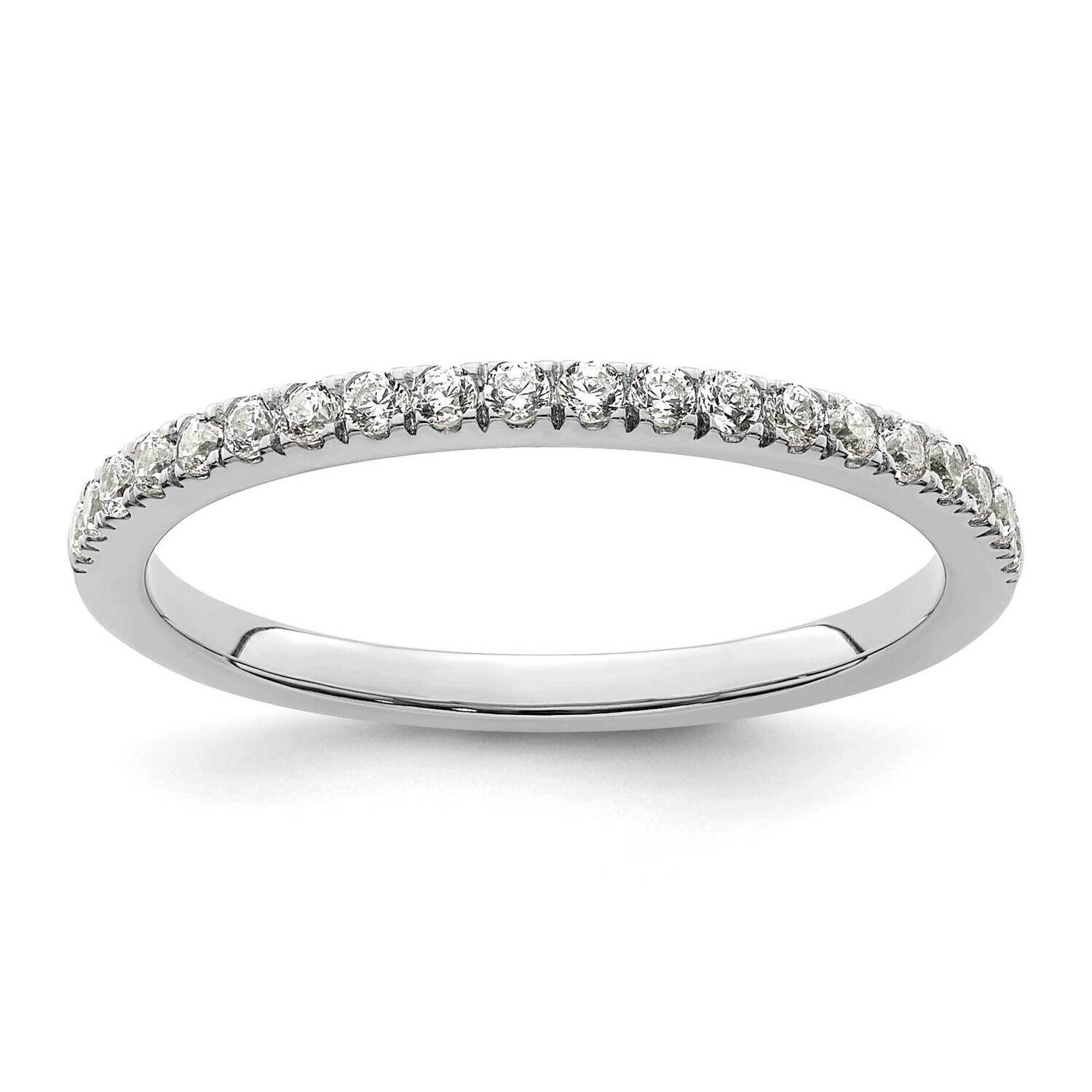 1/4 Carat Diamond Complete Wedding Band 14k White Gold RM7879B-024-WAA, MPN: RM7879B-024-WAA,