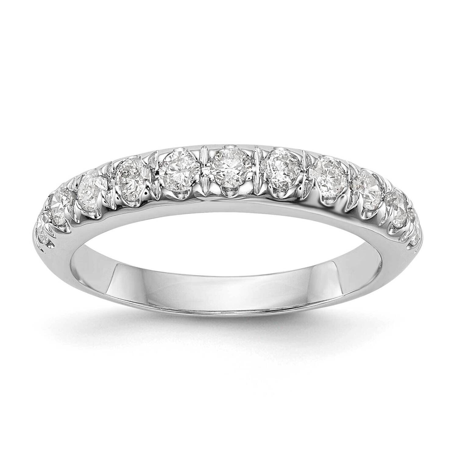 5/8 Carat Diamond Complete Wedding Band 14k White Gold RM3528B-062-WAA, MPN: RM3528B-062-WAA,