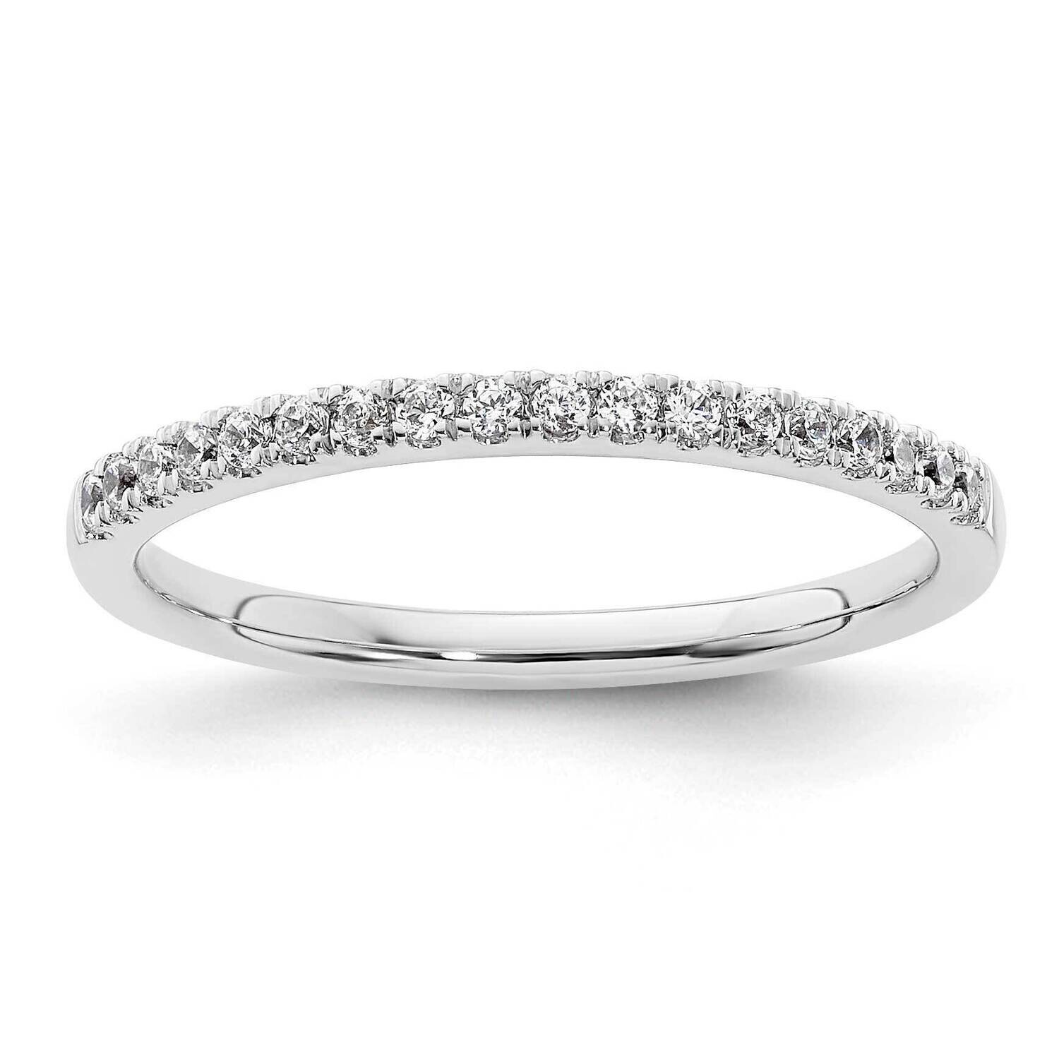 1/5 Carat Diamond Complete Wedding Band 14k White Gold RM2076B-014-WAA, MPN: RM2076B-014-WAA,