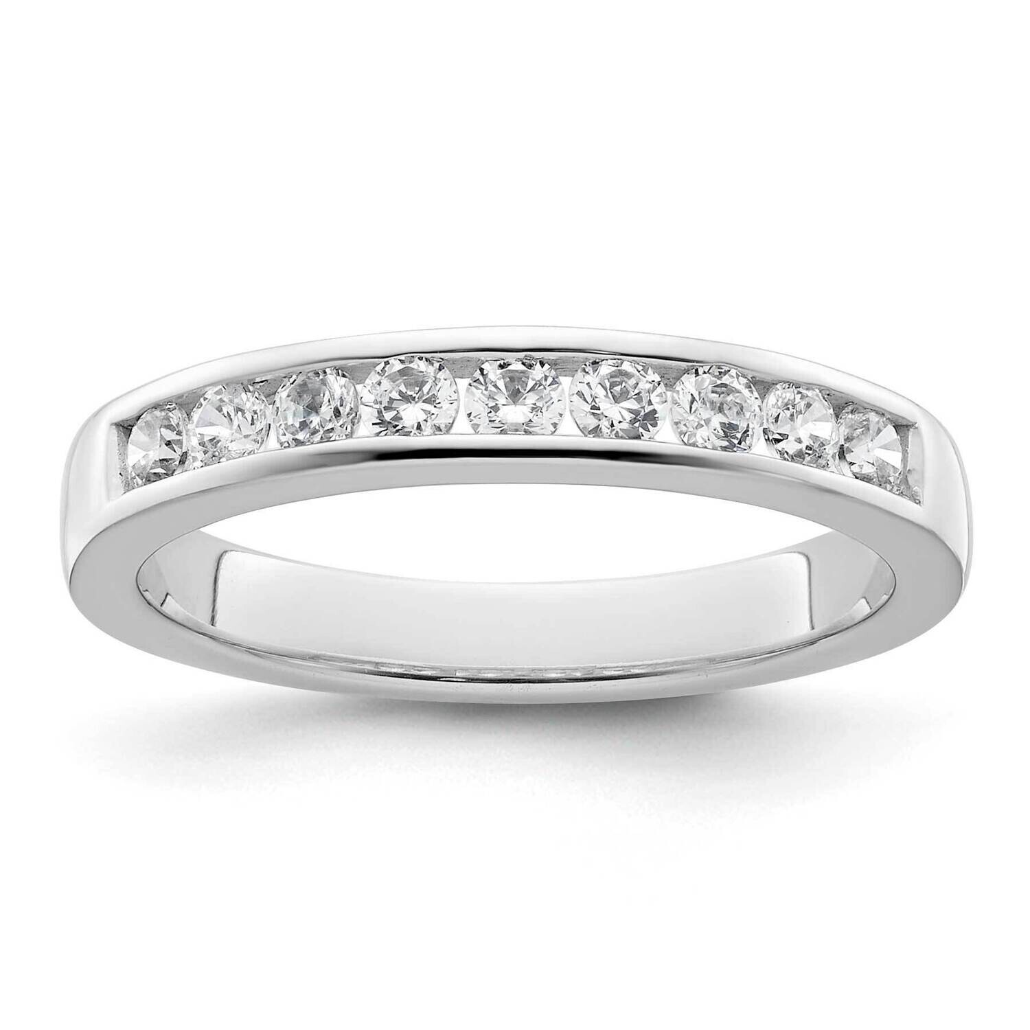 1/2 Carat Diamond Complete Channel-Set Wedding Band 14k White Gold RM2980B-045-WAA, MPN: RM2980B-04…
