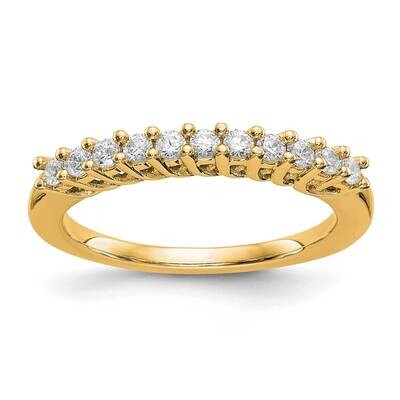 11-Stone Diamond Band 14k Gold RM3319B-031-YAA, MPN: RM3319B-031-YAA,