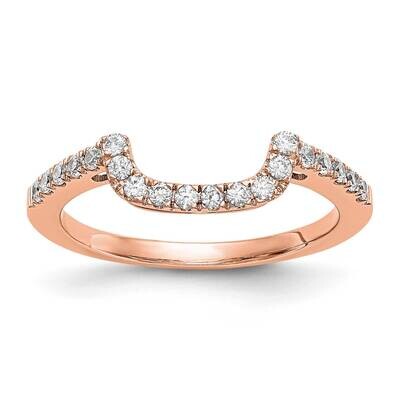 Diamond Wedding Band 14k Rose Gold RM2319B-030-RAA, MPN: RM2319B-030-RAA,