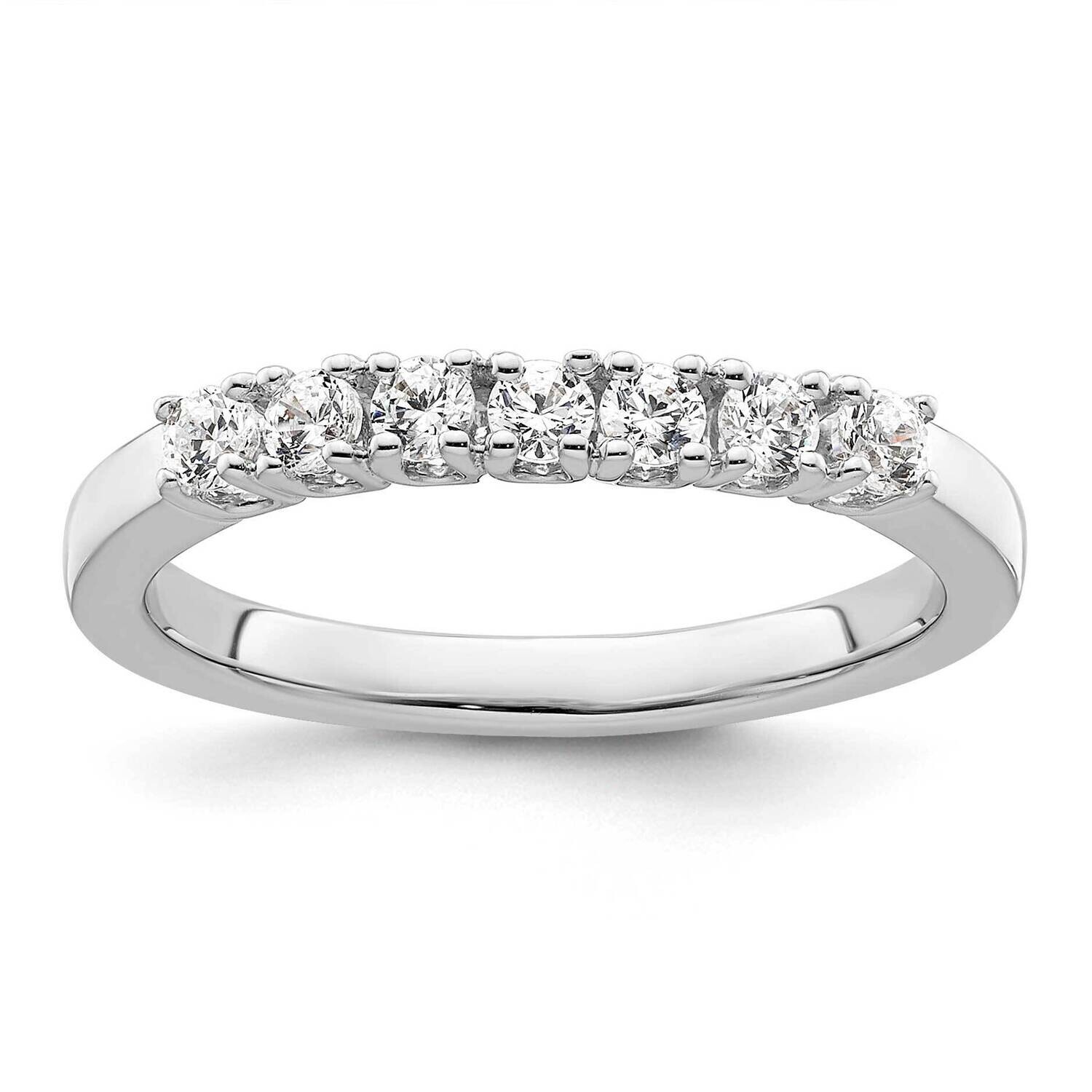1/3 Carat Diamond Complete Wedding Band 14k White Gold RM2772B-035-WAA, MPN: RM2772B-035-WAA,