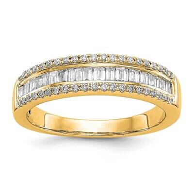 Diamond Wedding Band 14k Gold RM2728B-038-YAA, MPN: RM2728B-038-YAA,