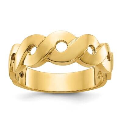 Ibgoodman Men&#39;s Infinity Design Ring 14k Gold B09902-4Y by IBGoodman, MPN: B09902-4Y, 196904130704
