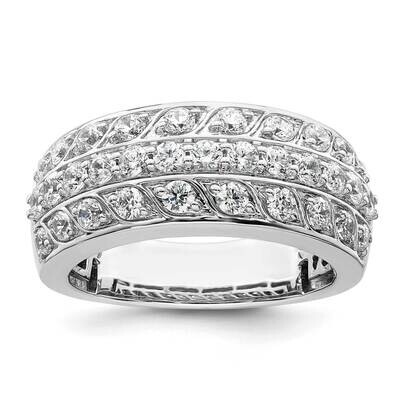 1.25 Carat Complete Diamond Band 14k White Gold RM8656B-125-WAA, MPN: RM8656B-125-WAA,