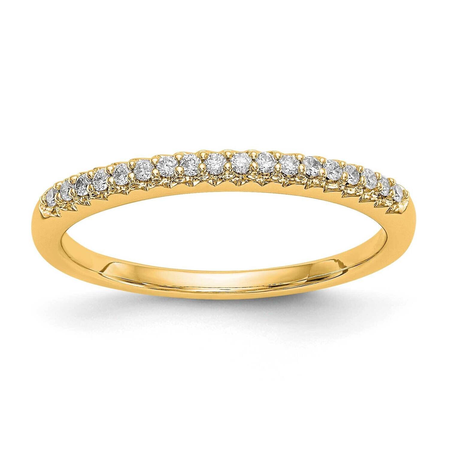 Diamond Wedding Band 14k Gold RM2786B-012-YAA, MPN: RM2786B-012-YAA,