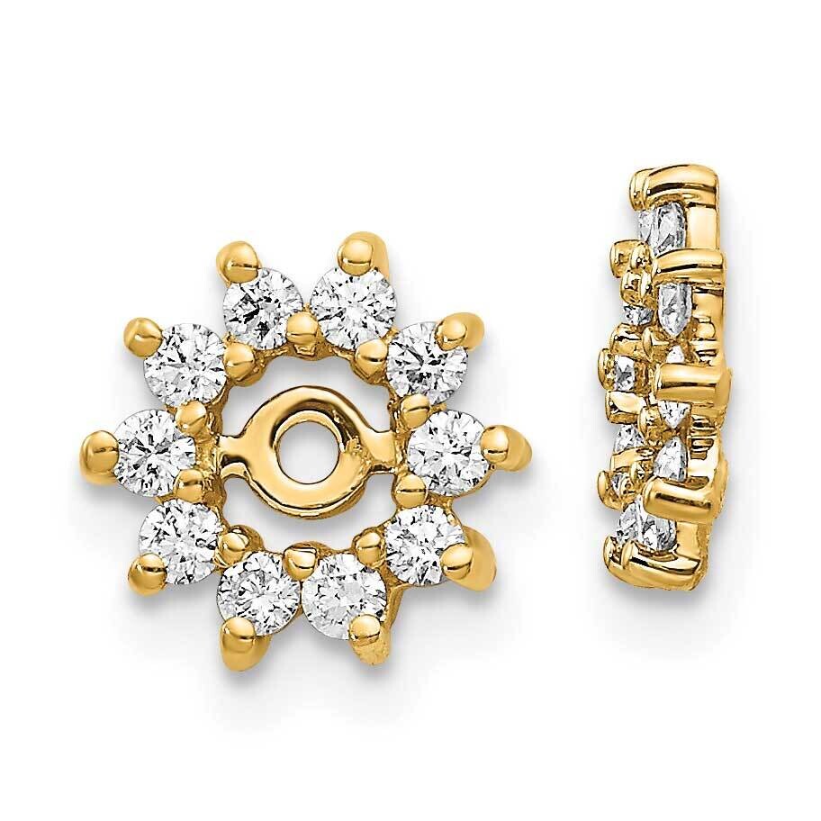Aa Diamond Earring Jacket 10k Gold EJM5322-040-1YA, MPN: EJM5322-040-1YA,