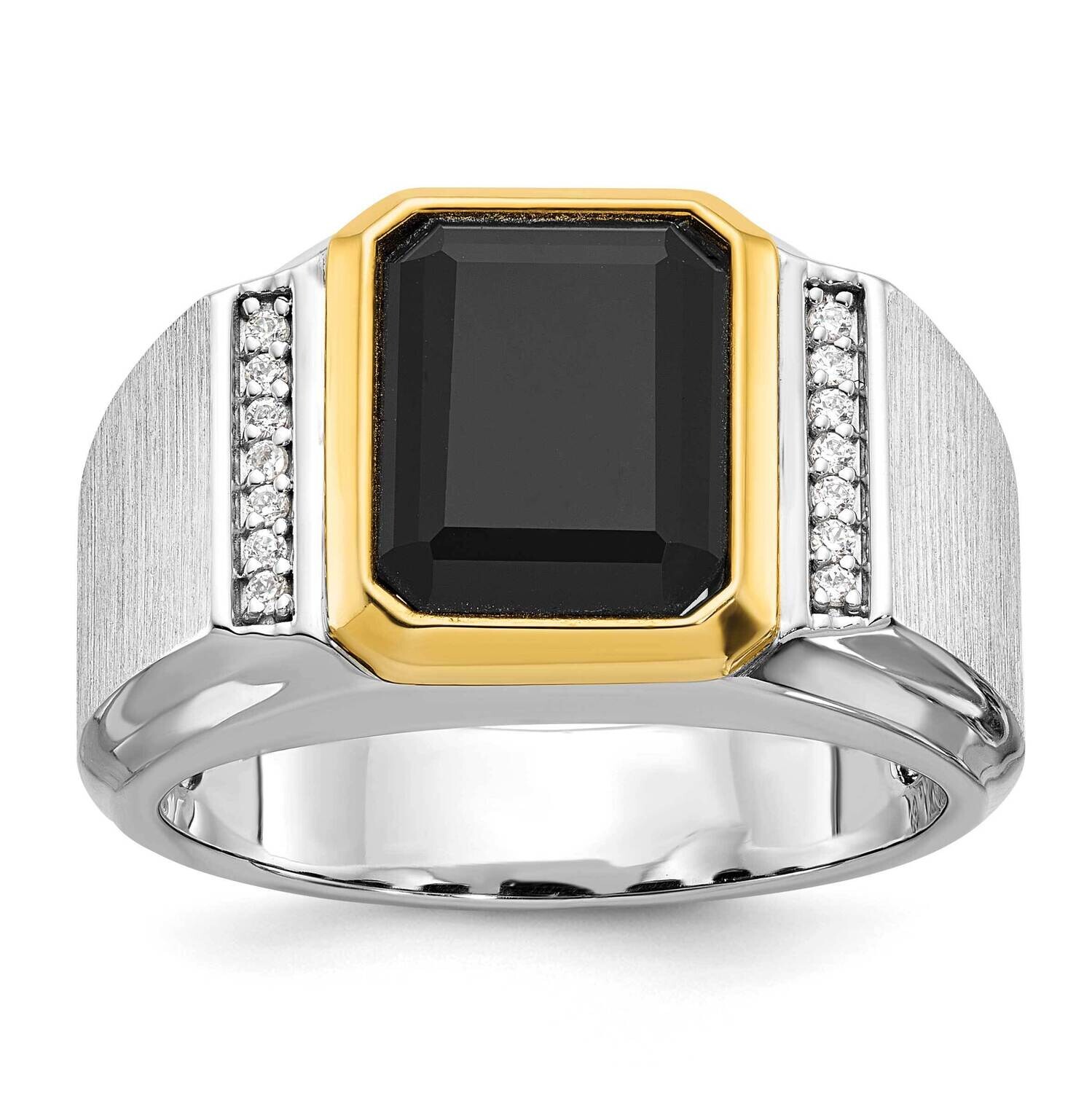 Fancy Ring Mounting 10k Two-Tone Gold B52162-0WY