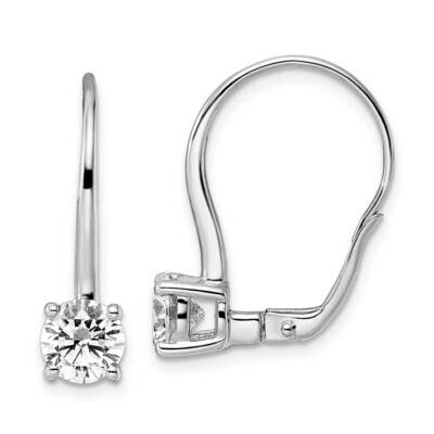 True Origin 2 Carat Diamond Vs/Si D E F Leverback Solitare Earrings 14k White Gold EM8619-200-WAA, …