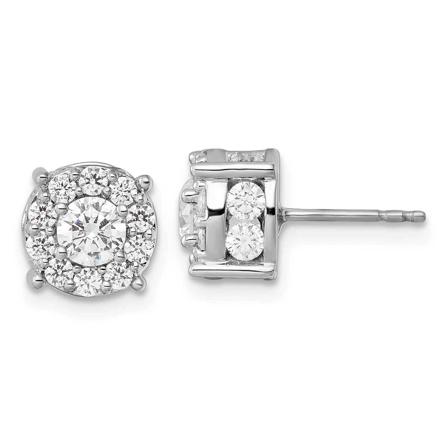 Diamond Fashion Earrings 14k White Gold EM9203-200-WAA