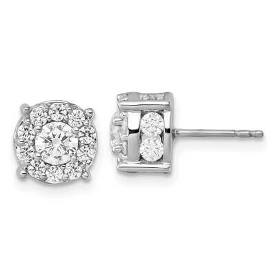 Diamond Fashion Earrings 14k White Gold EM9203-200-WAA, MPN: EM9203-200-WAA, 883957840475