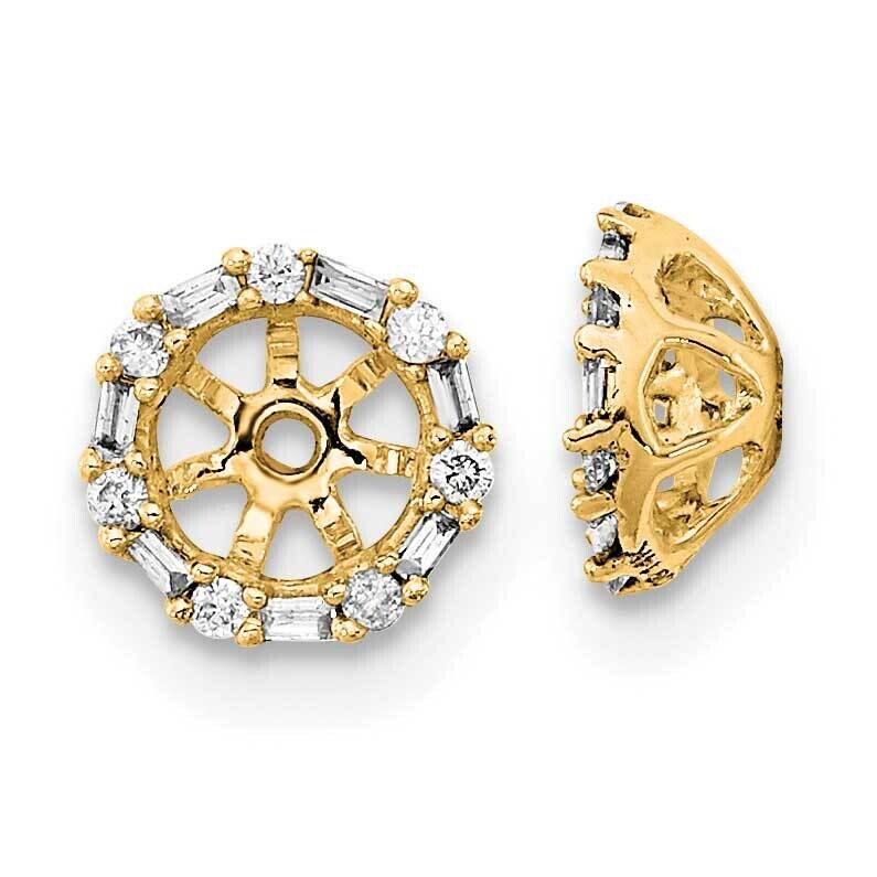 Diamond Earring Jackets 14k Gold EM8579-007-YA, MPN: EM8579-007-YA,