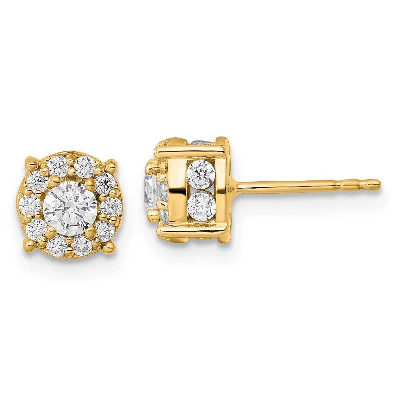 Diamond Fashion Earrings 14k Gold EM9203-100-YAA, MPN: EM9203-100-YAA, 883957840413
