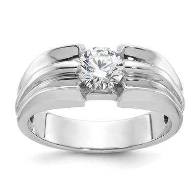 Ibgoodman Men&#39;s Diamond Ring Mounting 14k White Gold B64164-4W by IBGoodman, MPN: B64164-4W,
