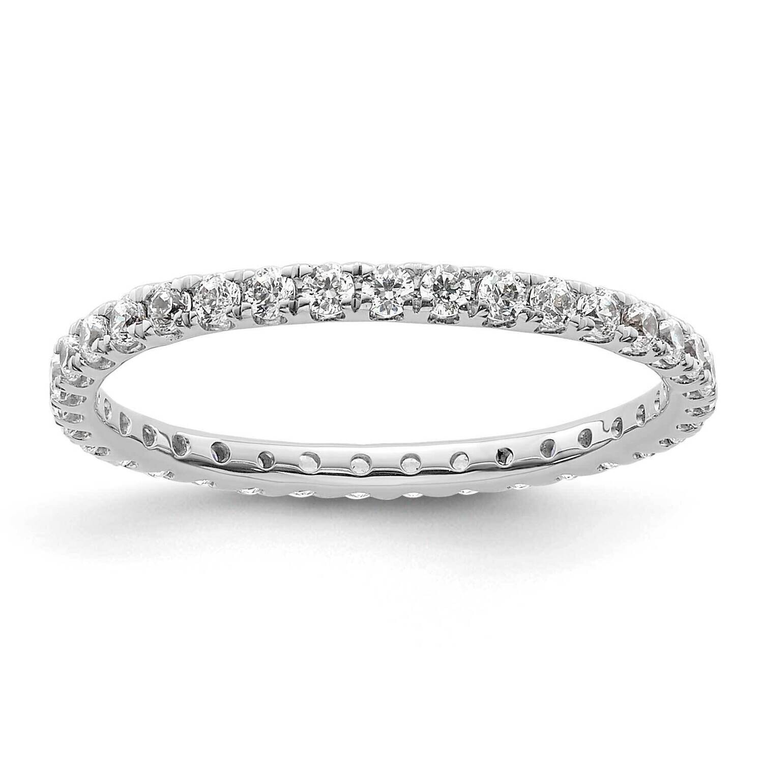 True Origin 1/2 Carat Diamond Vs/Si D E F Eternity Ring 14k White Gold ET0005-050-6W4, MPN: ET0005-…