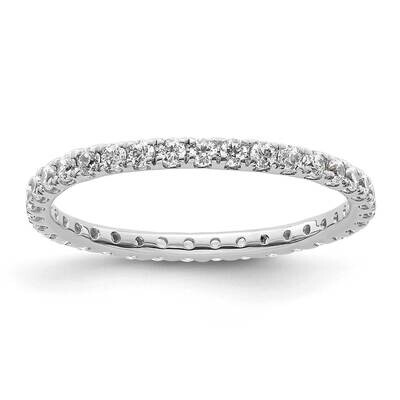 True Origin 1/2 Carat Diamond Vs/Si D E F Eternity Ring 14k White Gold ET0005-050-6W4, MPN: ET0005-…