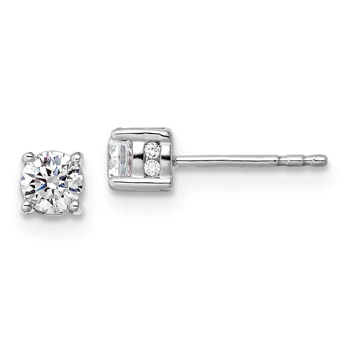 Diamond Fashion Earrings 14k White Gold EM9202-050-WAA, MPN: EM9202-050-WAA, 883957840352