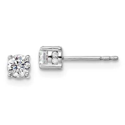 Diamond Fashion Earrings 14k White Gold EM9202-050-WAA, MPN: EM9202-050-WAA, 883957840352