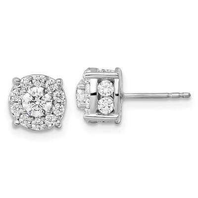 Diamond Fashion Earrings 14k White Gold EM9203-150-WAA, MPN: EM9203-150-WAA, 883957840437