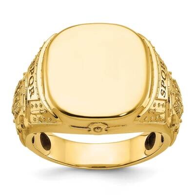 Fancy Ring Mounting 10k Gold B59279-0Y by IBGoodman, MPN: B59279-0Y, 196904146019