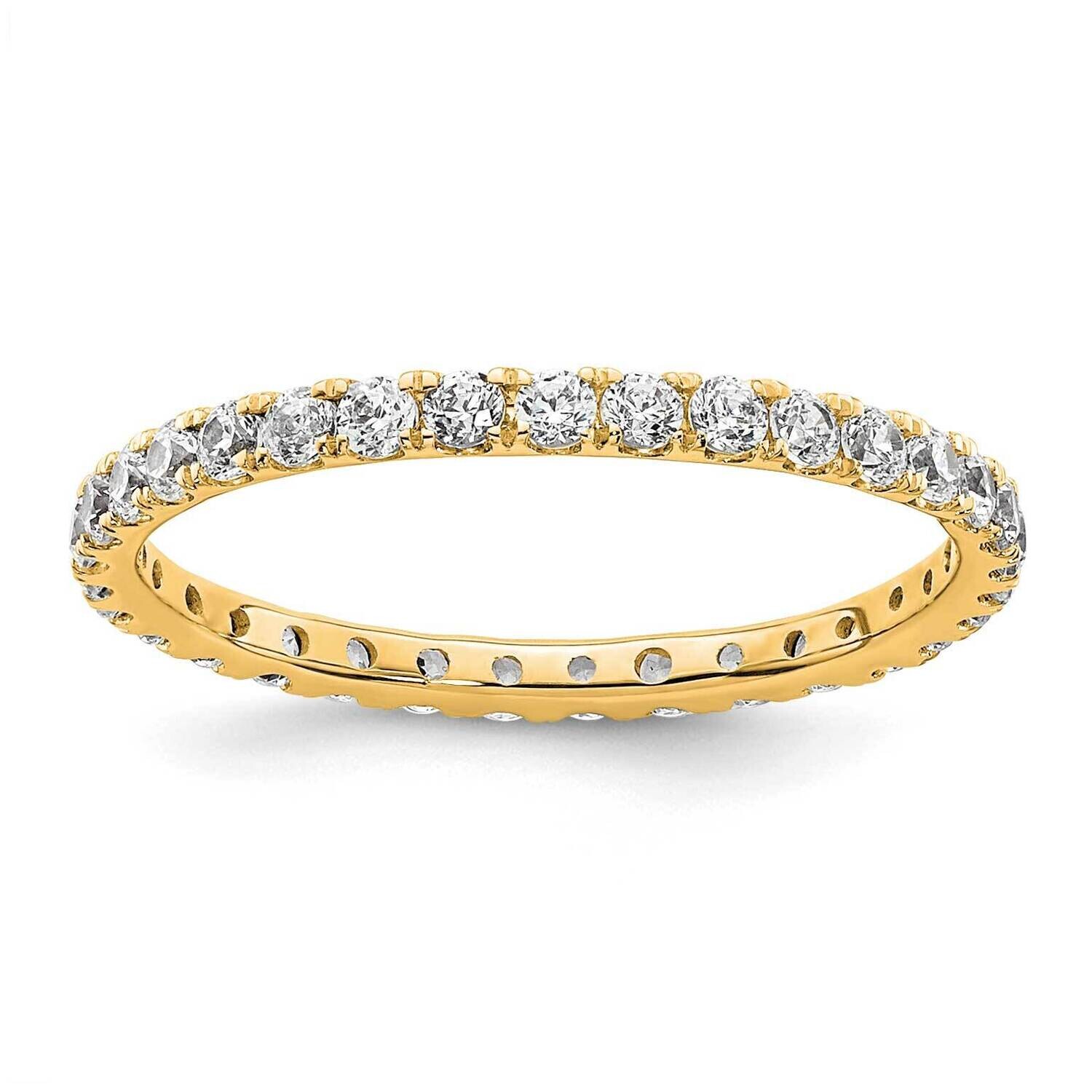 True Origin 1/2 Carat Diamond Vs/Si D E F Eternity Ring 14k Gold ET0005-050-4Y4, MPN: ET0005-050-4Y…