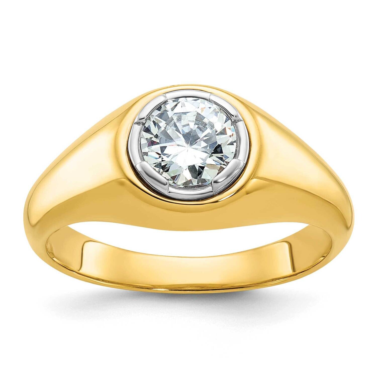 Ibgoodman Men&#39;s Diamond Ring Mounting 14k Gold B64240-4Y by IBGoodman, MPN: B64240-4Y,