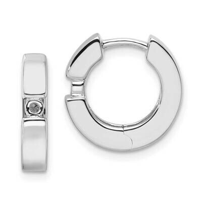2-2.7mm Round Hinged Hoop Earring Mountings 14k White Gold EM5354-016-W, MPN: EM5354-016-W, 4033738…