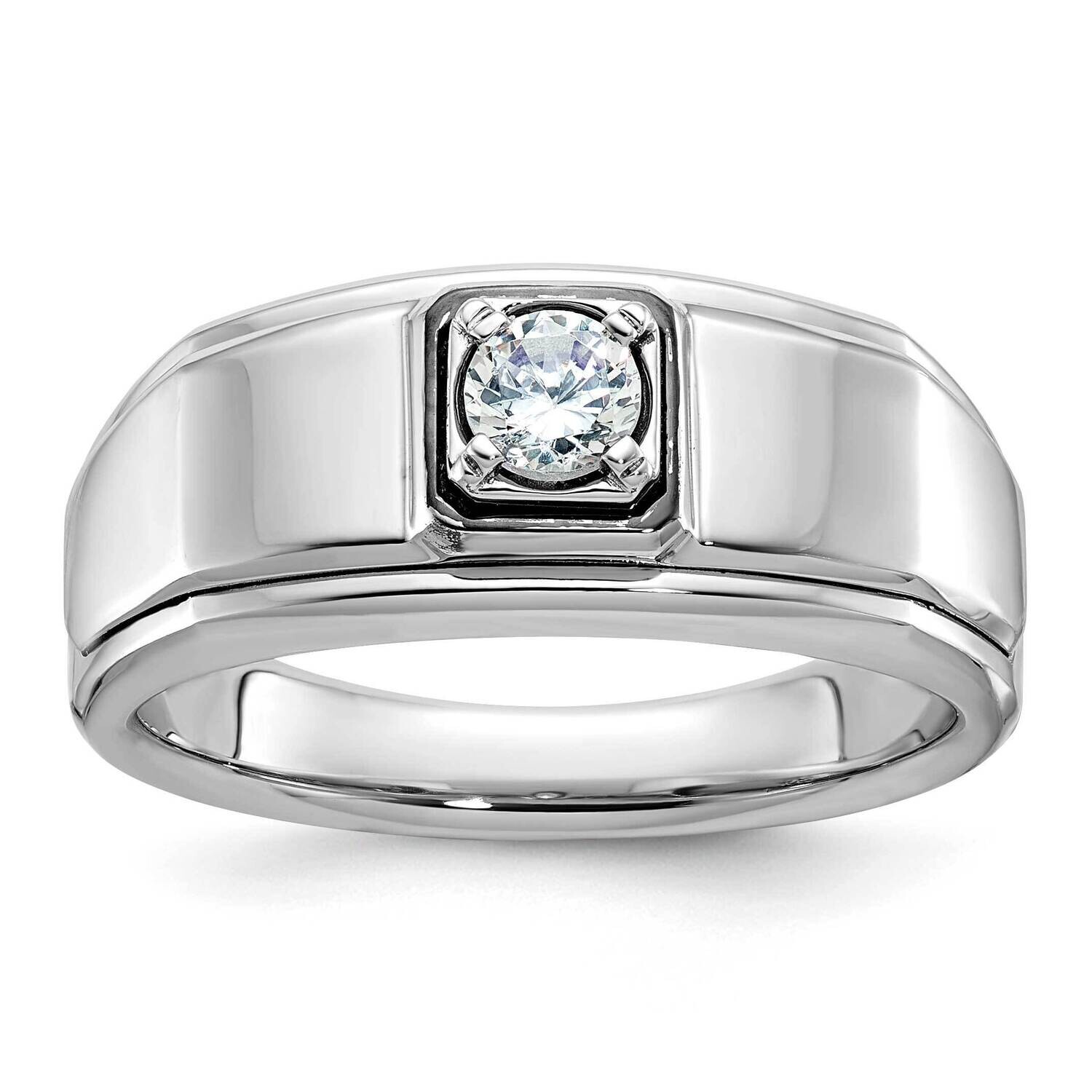 Ibgoodman Men&#39;s Diamond Ring Mounting 14k White Gold B64032-4W by IBGoodman, MPN: B64032-4W,