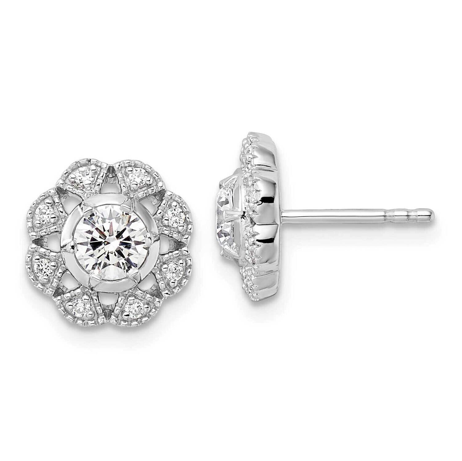 True Origin Diamond Vs/Si D E F Earrings 14k White Gold EM9388-075-WAA, MPN: EM9388-075-WAA,