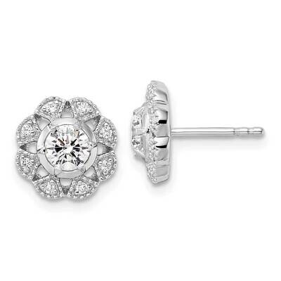 True Origin Diamond Vs/Si D E F Earrings 14k White Gold EM9388-075-WAA, MPN: EM9388-075-WAA,