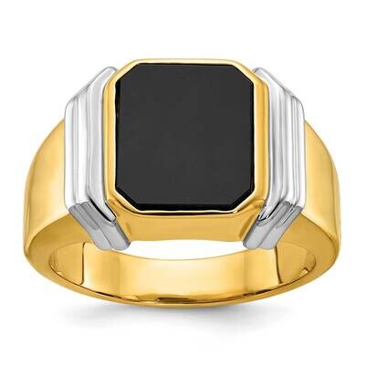 Fancy Ring Mounting 10k Two-Tone Gold B57826-0YW by IBGoodman, MPN: B57826-0YW,
