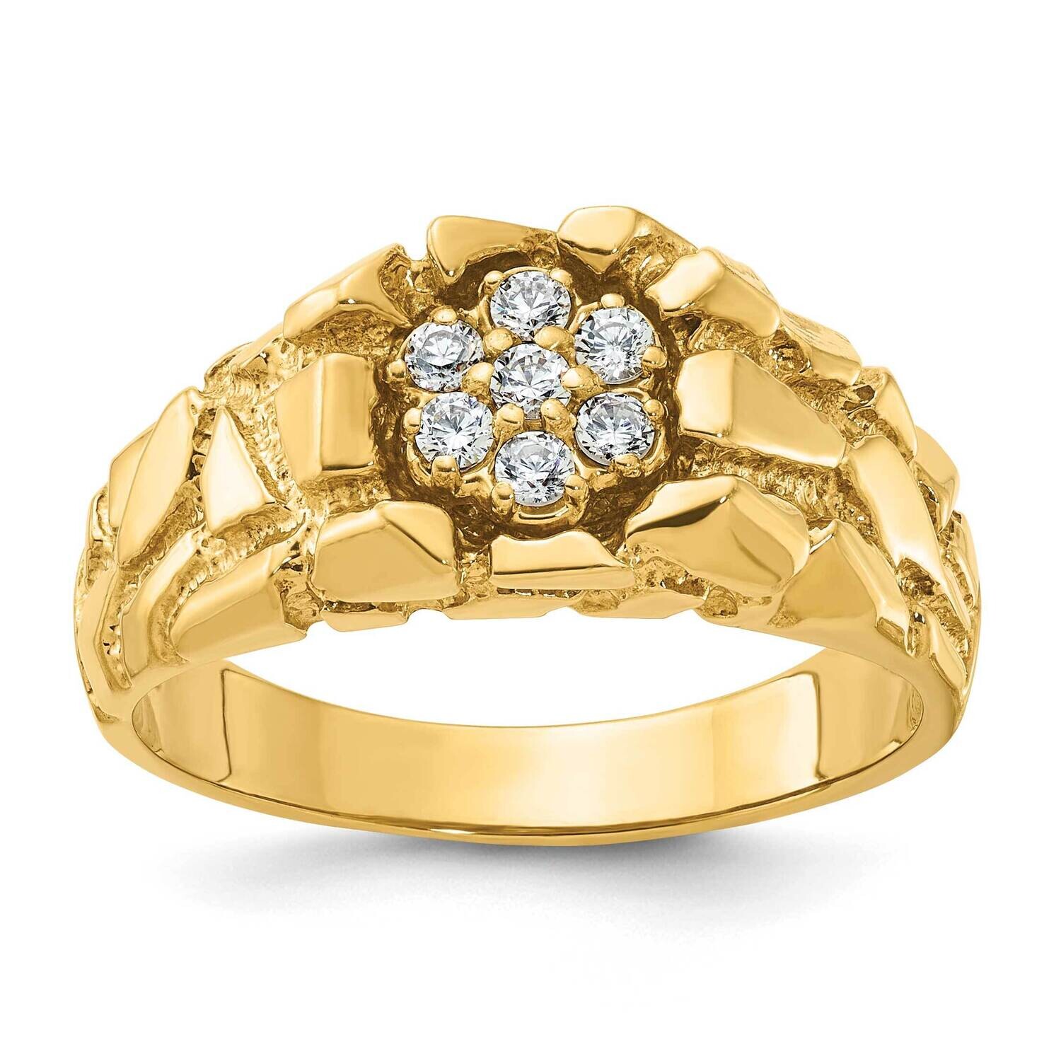 Fancy Ring Mounting 10k Gold B05935-0Y by IBGoodman, MPN: B05935-0Y,