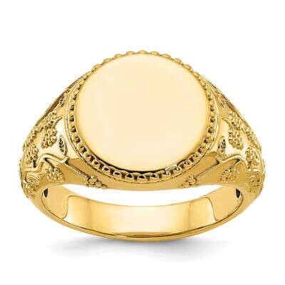 Fancy Ring Mounting 10k Gold B59277-0Y by IBGoodman, MPN: B59277-0Y, 196904146026