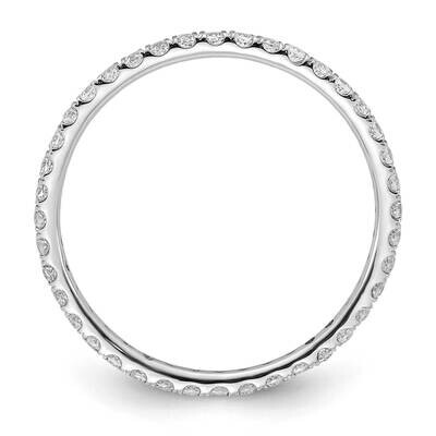 True Origin 1/2 Carat Diamond Vs/Si D E F Eternity Ring 14k White Gold ET0005-050-8W4--2, MPN: ET00…