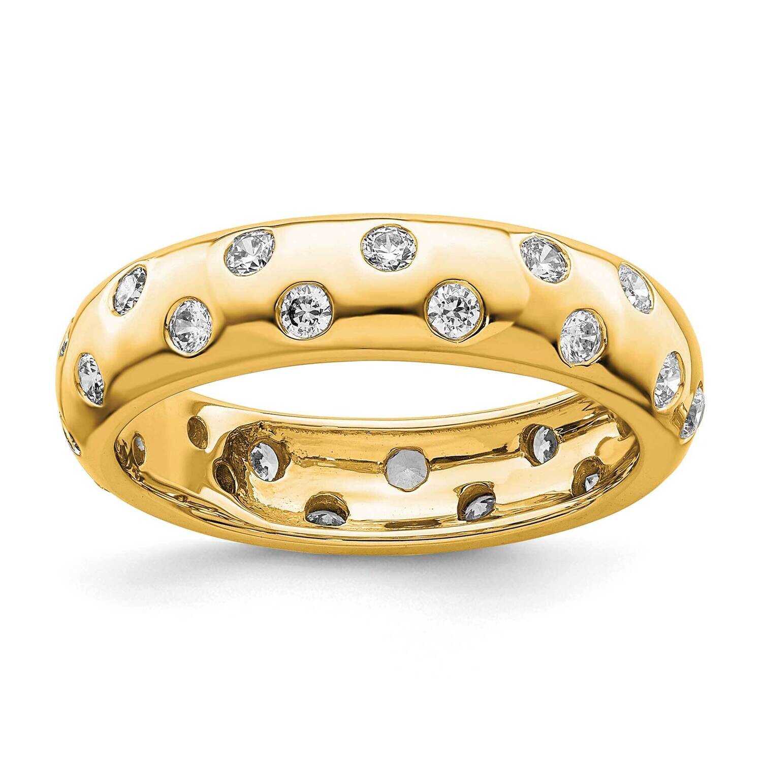 True Origin 5/8 Carat Diamond Vs/Si D E F Size 7 Eternity Ring 14k Gold ET0057-068-7Y4, MPN: ET0057…